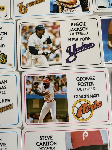 1981 Perma-Graphics baseball comp Set 1-32 Nolan Ryan,Pete Rose,Seaver,Yaz,Bench - Picture 13 of 19