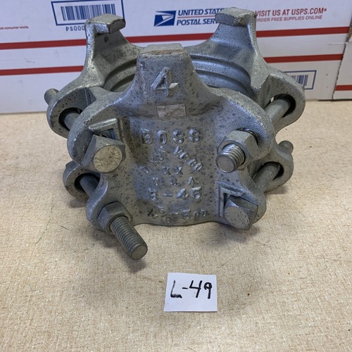 DIXON VALVE & COUPLING B45 Boss Clamp XX 6 Bolt New 4 5/8” - 5” OD 307A WT - Picture 4 of 7