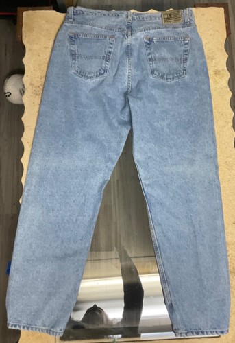 Men’s 36x36 RALPH LAUREN POLO denim blue JEANS vintage - Picture 5 of 6