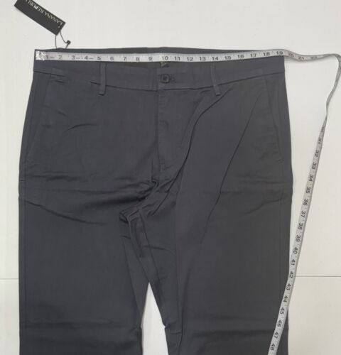 Banana Republic Herren grau/blau vorne flach bequem lässig Chino Hose 38 x 30 - Bild 9 von 12