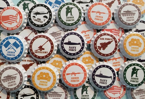 100 tappi bottiglia birra per birra (scegli tra 30+ disegni) - Foto 12 di 62