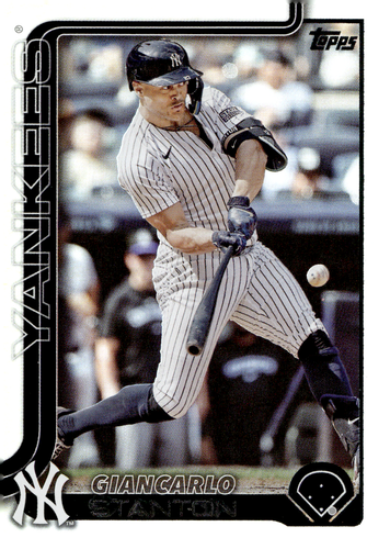 2025 Topps Series 1 Rainbow Foil - #262 Giancarlo Stanton Yankees