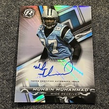 2023 Topps Composite Muhsin Muhammad Resurgence Signatures Card Auto Panthers