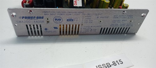 Nuovo Power One SWA200-4400R Convertitore AC/DC Quad Uscita - Foto 3 di 8