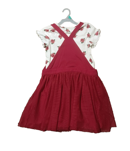 GARANIMALS GIRLS JUMPER DRESS W/TOP SIZE 10 - Picture 3 of 4