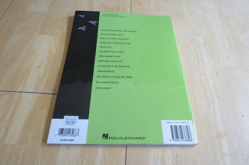 Wicked. Music & Lyrics by Stephen Schwartz.  Hal Leonard book. - Bild 2 von 6