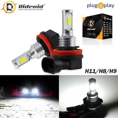 H11 H8 H9 LED Headlight Super Bright Bulbs Kit White 6000K 33000LM High/Low Beam - Picture 1 of 12