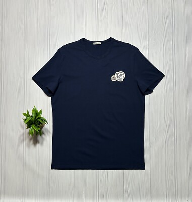 MONCLER Tシャツ ダブルロゴパッチ Moncler Double Patch Logo T-Shirt Size XL | eBay