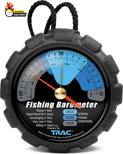 TRAC Outdoors Fishing Barometer | Features an Adjustable Pressure Change Indicat - Picture 6 of 12