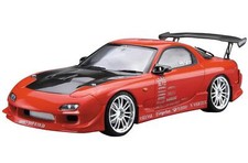 AOSHIMA 1/24 The Tuned Car Series No,9 MAZDA VERTEX FD3S RX-7 1999 Model Kit NEW