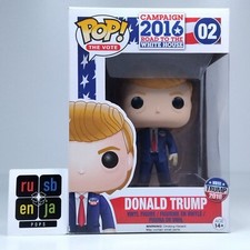 Funko Pop! The Vote Road to the Whitehouse Donald Trump #02 BOX & WINDOW DAMAGE