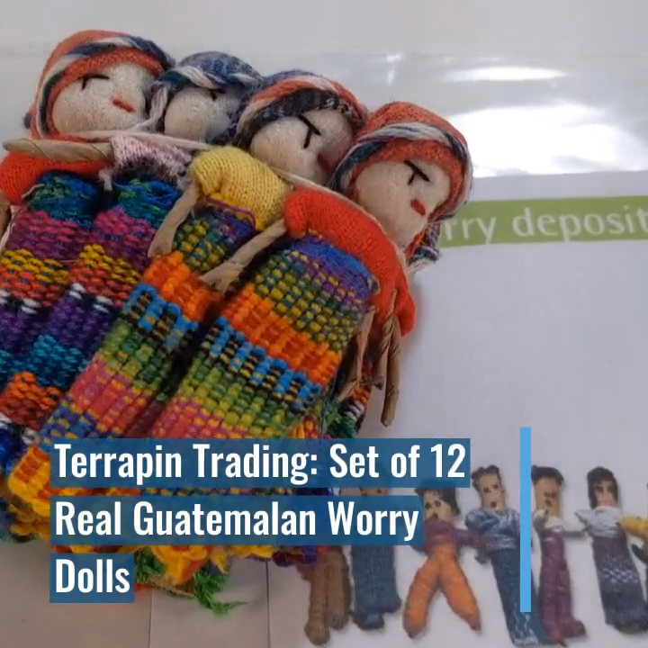 Lot De 6 Poupées Guatémaltèques Faites à La Main Commerce équitable