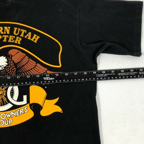 Vintage Harley Davidson T-Shirt Size M Northern UTAH Chapter Eagle Made in USA - Picture 4 of 11
