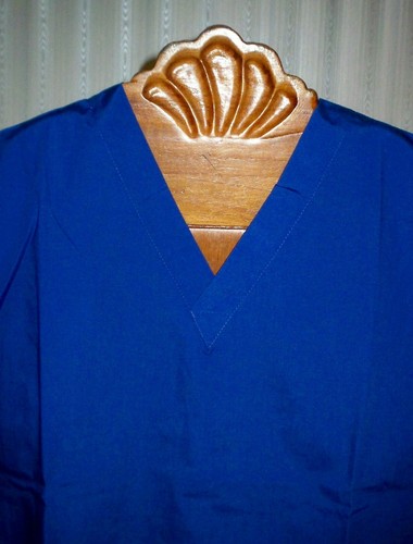 SCRUBS SHIRT TOP womens Lily Uniform Polyester & Cotton Blend 9 Colors - Picture 8 of 13