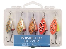 Kinetic (Westin) Spinner Sets - Fishing Lure Set - Pike Perch Zander Chub
