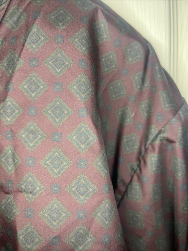 Forresters Ropa Exterior Pull Over Cortavientos Grande Púrpura Y Negro Longitud Brazo 24 - Imagen 3 de 9