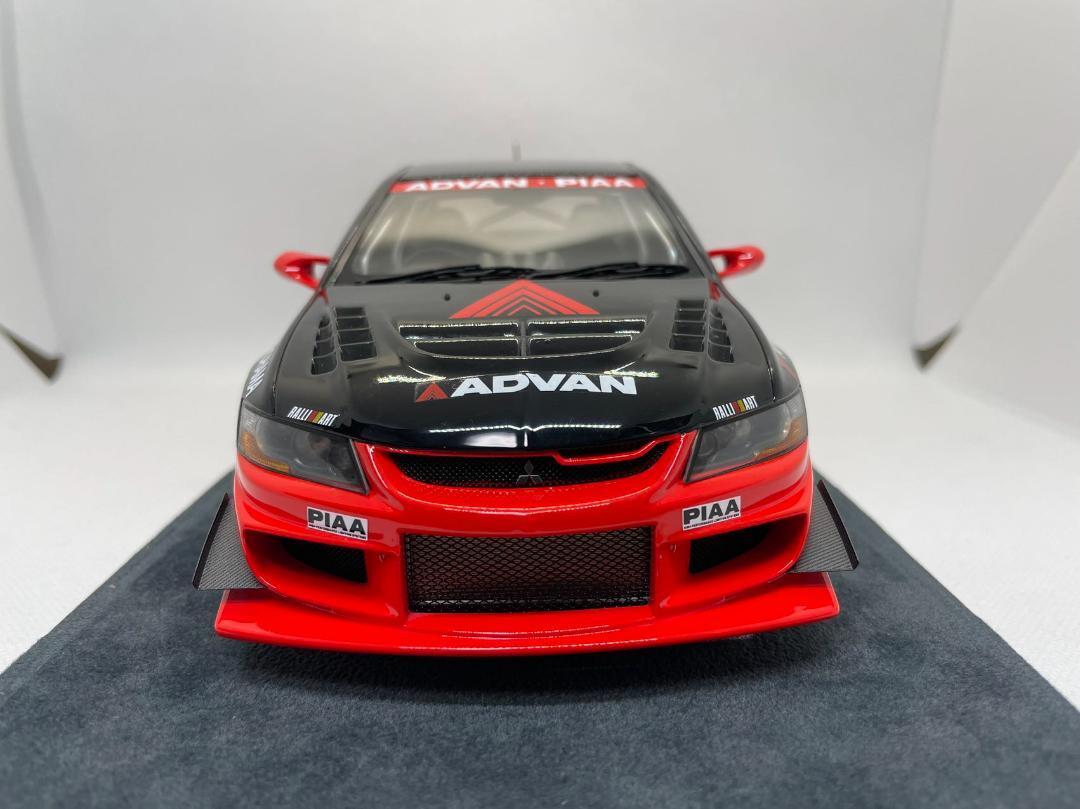 お気に入りの 1/18 Engup Mitsubishi eBay | ADVAN 9 EVO Lancer ミニカー