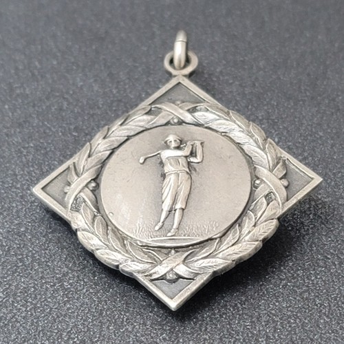 Canada Birks Vintage Original Sterling Men's Golf Silver Medal 1929 SPERLING CUP - Bild 1 von 6