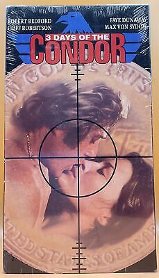 3 Days of the Condor VHS 1975, 1994 Release **SEALED NEW 3 Days of the Condor VHS 1975, 1994 Release **SEALED NEW