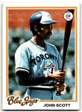 1978 Topps John Scott Toronto Blue Jays #547