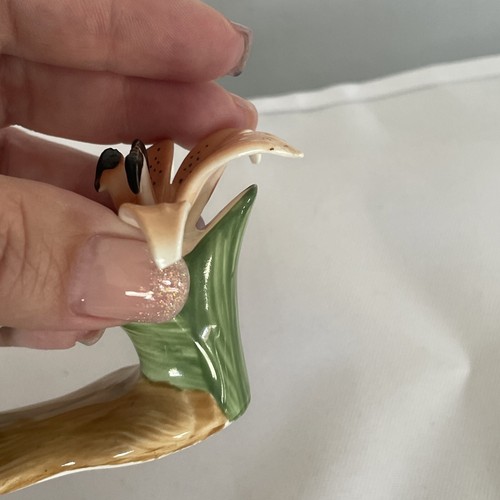 VINTAGE Bone China 1986 Philippines Pia Lily Napkin Holders Set Of 6 - Picture 15 of 16