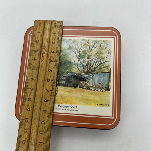 Posavasos traseros de corcho Australian Outback Pimpernel ruedas de colección aire acondicionado como nuevos - Imagen 4 de 15