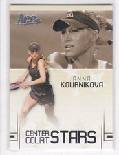 2006 ACE Authentic Grand Slam #CC-4 Anna Kournikova Center Court Stars 8/599