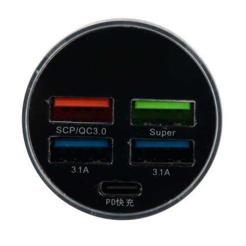 Chargeur Voiture Rapide 150W Adaptateur Chargeur Voiture Usage Domestique Protec - Photo 4 sur 12