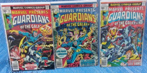 1977 Marvel Presents #10 11 12 Lot Guardians Of The Galaxy Starhawk Vampires - Bild 2 von 7