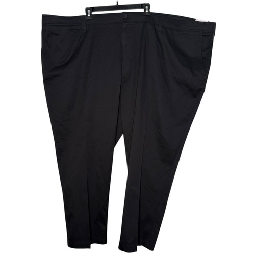 Oak Hill Straight Fit Tech Hose Herren Größe 64X30 schwarz feuchtigkeitsableitend Arbeit NEU