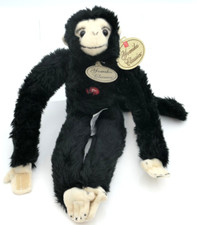20" Yomiko Classics Russ Berrie Black CHIMPANZEE Monkey Plush Stuffed Toy Animal