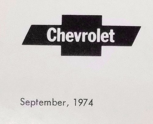 Vintage Chevrolet Car Brochure Catalog 1975 GM General Motors Monza 2+2 - Picture 8 of 8