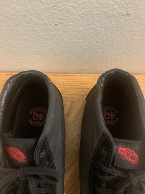 VANS Sk8-Mid Vert PRO MAX SCHAAF BLACK Canvas Suede Oakland