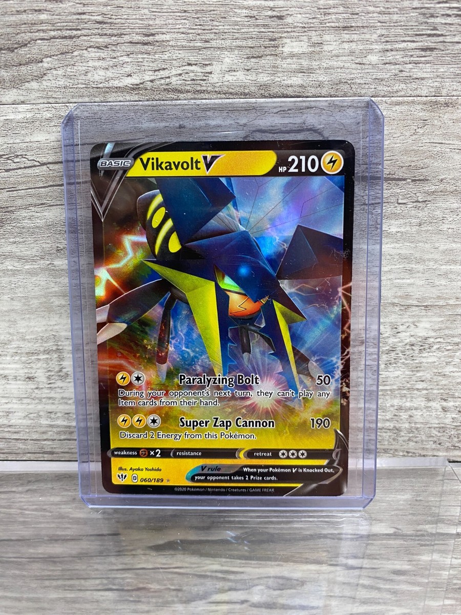 Pokémon TCG Vikavolt V Darkness Ablaze 060/189 Holo Ultra Rare