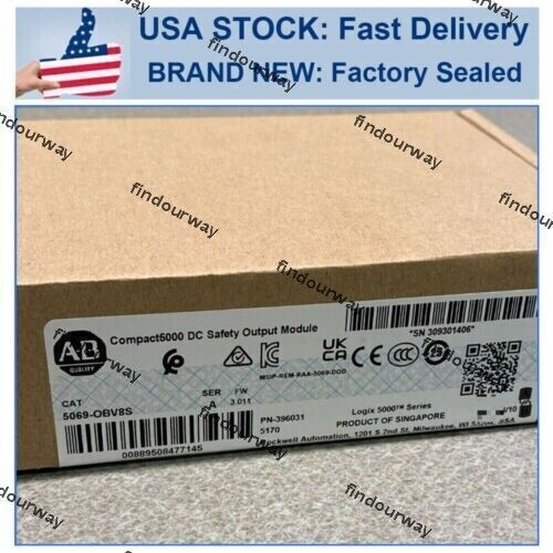 5069-OBV8S New Allen Bradley 5069-OBV8S Compact 5000 DC Safety Output Module US - Picture 1 of 9