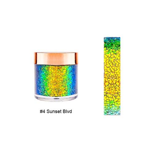 Chrome Eyeshadow Chameleon Flake Glitter Eye Shadow Shimmer Metallic Powde e - Picture 21 of 32