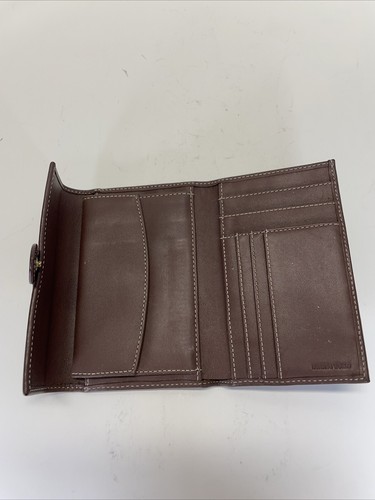 Hunting World Geldbörse braun Leder und grün 5,75 Zoll - Bild 2 von 7