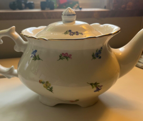 Vintage Price Kensington Teapot Floral Design 4819 P&K Made in England