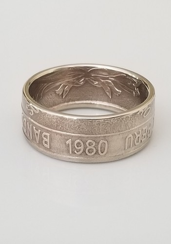Peruanischer Münzring | Peru Schmuck | Handarbeit Ring | Reisegeschenk | Unikat - Bild 4 von 5