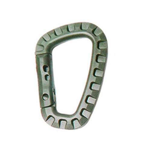 6Pcs Tactical Carabiner Karabiner Clip Plastic D-Ring Cadet Hiking Camping - Picture 15 of 16
