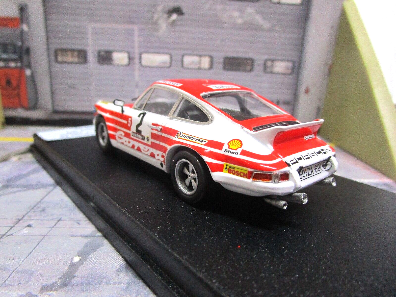 PORSCHE 911 RS 2.8 Rallye Tour de Corse 1972 2 Larrousse She dsn247 Trofeu 143