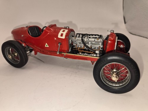 1:20 Revival Italy 1932 Red Alfa Romeo P3 Ferrari Model Die Cast Car - Picture 12 of 12