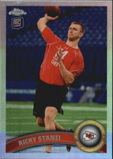 2011 Topps Chrome Refractors Football Card Pick