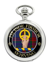 Skirving Scottish Clan Pocket Watch