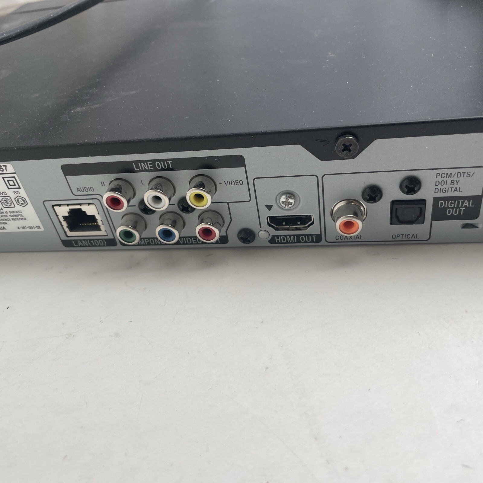 Sony BDPBX57 1080p Smart 3D WiFi BluRay and DVD Player with Remote