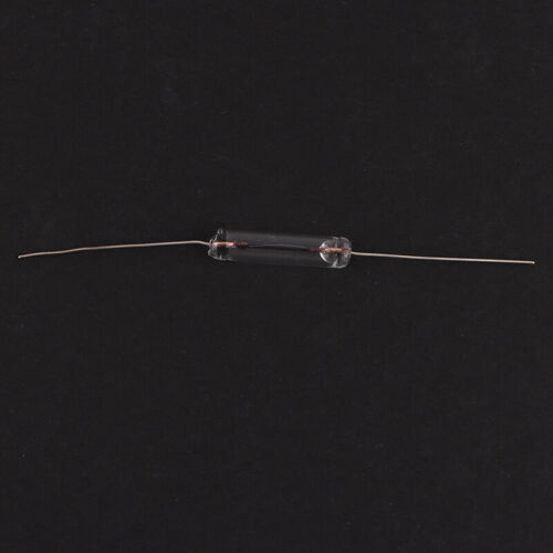 10 Axial Lamp Incandescent Bulbs 12V 100mA With Lead Fit VU Tape Record*H,