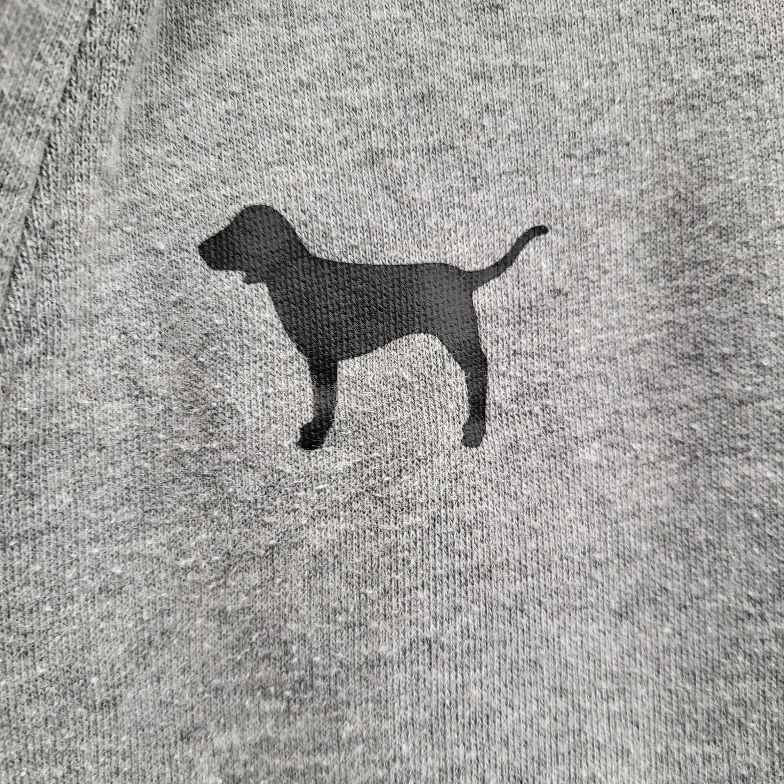 victoria-secret-vs sherpa logo v neck hoodie