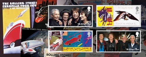 GB 2022 NEUWERTIG ROLLING STONES MUSIK GIANTS VI-PACK 610 BRIEFMARKEN MINISHEET SAMMLER - Bild 15 von 29