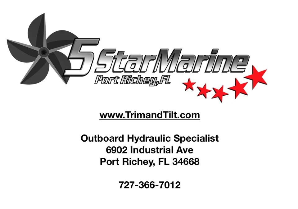 Rebuild Service!! Johnson Evinrude OMC Trim & Tilt Unit 1991-2016 60hp-300hp - Image 3 of 3