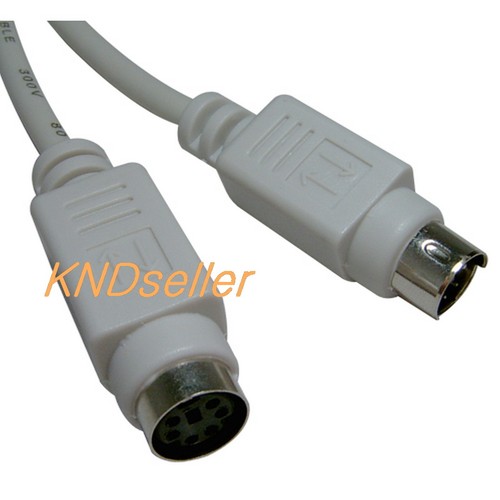 10m 30ft PS2 Extension Cable PS/2 Cord KVM Keyboard Mouse 6 Pin Male to Female - Picture 3 of 5